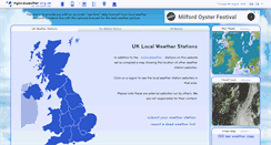 Desktop Screenshot of mylocalweather.org.uk